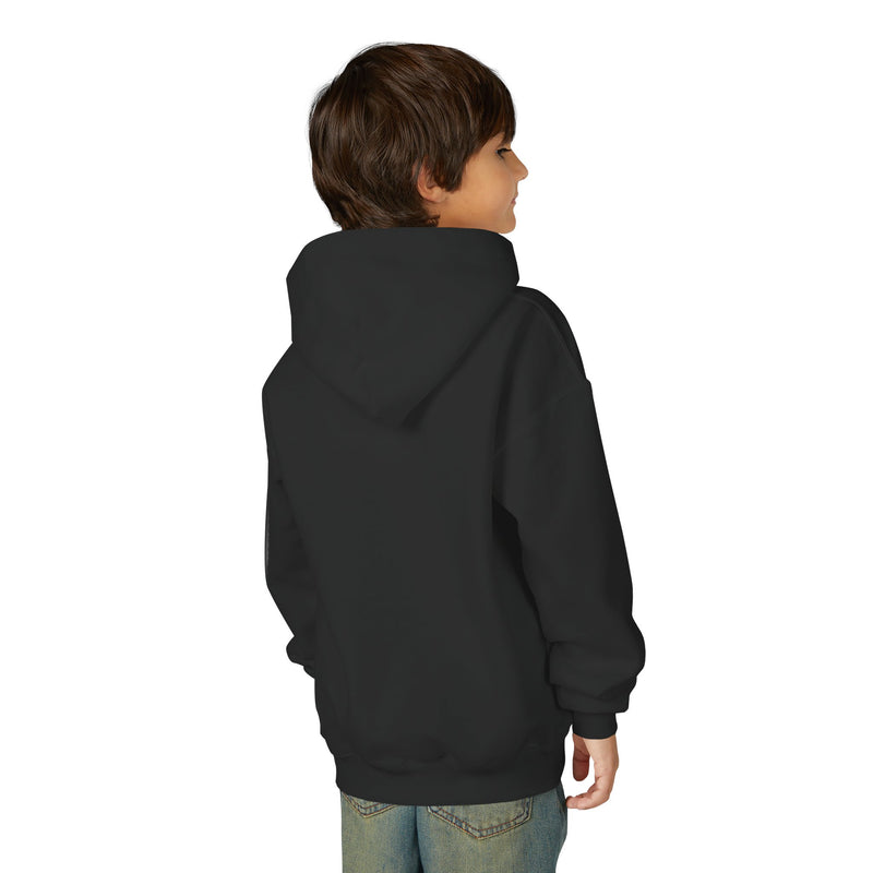 Youth Hoodie - 'SASH & NAT' Minimal Chest Logo, Casual Teen Streetwear
