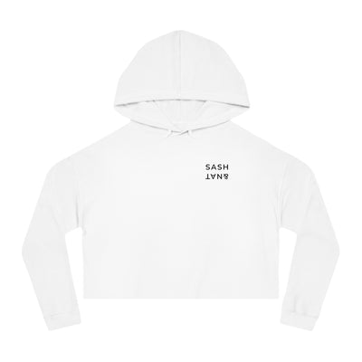 Women's Cropped Hoodie — Sash & Nat